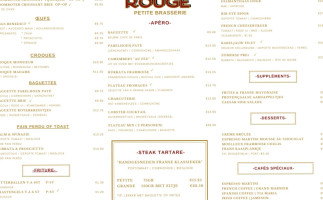 Monsieur Rouge food