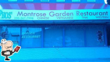 Montrose Garden menu