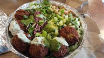 Just Falafel food