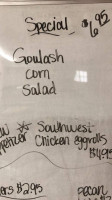 Georgia's Country Kitchen menu