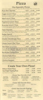 Pizza Napoli menu