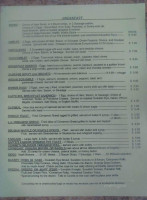 Kaffe Sol menu