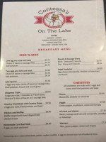 Contessa's On The Lake menu