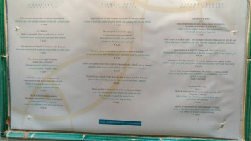 Da Maria Trattoria Pizzeria Amalfi menu