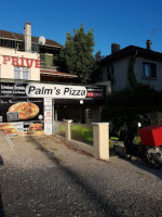 Palm’s Pizza food