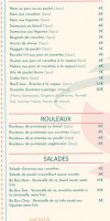 L'atelier De Mi menu