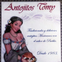 Antojitos Tomy menu