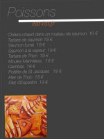 Aux Trois Mailletz menu