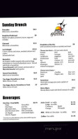 Sunset Bistro menu