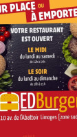 ED Burger food