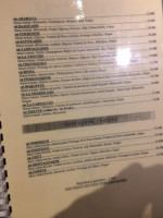 Le Vesuvio menu