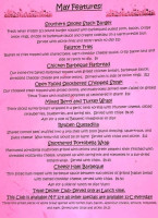 Brady's Run Grille Guest House menu