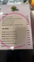 La Biga menu