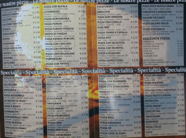 Voglia Di Pizza menu