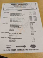 4th Street Pizza menu