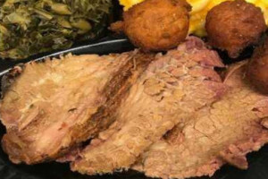 Four Points Barbecue Durham North Carolina food