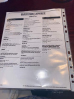 Rivertown Taphouse menu