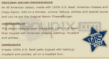 A W All-american Food food