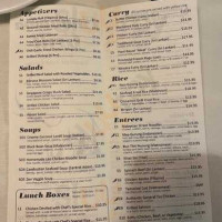 Cinnamon Grill menu