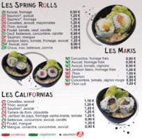 Maki Sushi Moon food