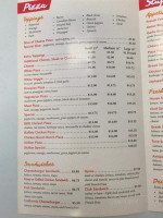 Pizza N Stuff menu