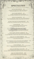 The Cheesecake Factory menu