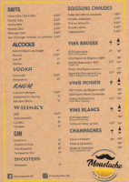 Moustache menu