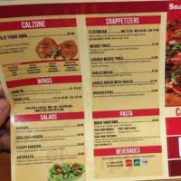 Snappy Tomato Pizza menu