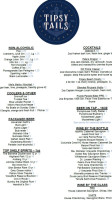 Wharfside Patio menu