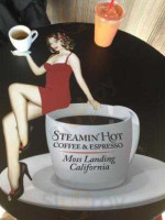 Steamin’ Hot Coffee Espresso food