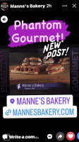 Manne's Bakery food