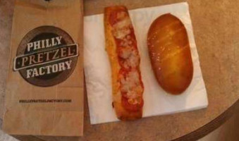 Philly Pretzel Factory food