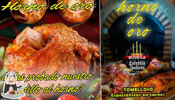 Horno De Oro food