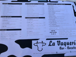 La Vaqueria food