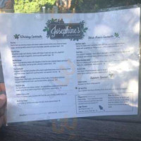 Josephine's Kitchen menu