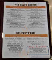 Westmont Diner menu