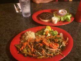 Volcano's Lava Rock Cafe food