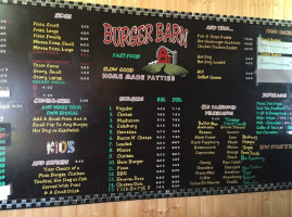 Burger Barn inside