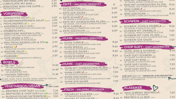 der WOK menu