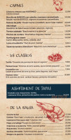 La Bodega Cambronne menu