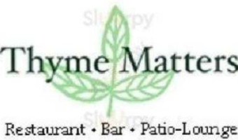 Thyme Matters food