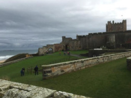 At Bamburgh Castle food