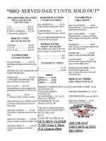 Jones Bones Bbq Grub menu