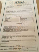 Little Dom's menu