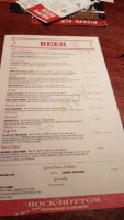 Rock Bottom Brewery Restaurant - Chicago menu