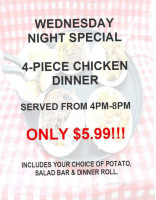 St. Henry Nite Club menu