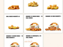 Burger King food