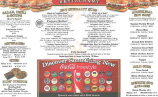 Firehouse Subs Tiffany Springs menu