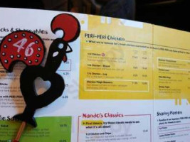 Nando's Peri-peri menu