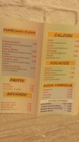 Pizzeria D'asporto Gran Pizza menu